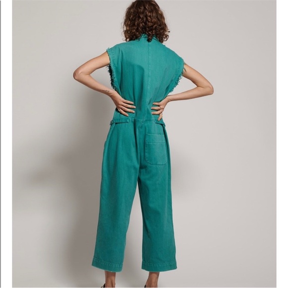 One Teaspoon Emerald Safari Camp Overalls Size Extra Small - Picture 3 of 15